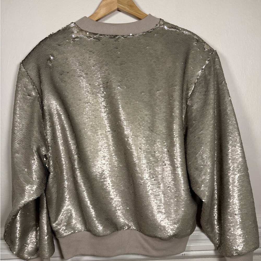 The Frankie Shop Metz Sequined Sweatshirt